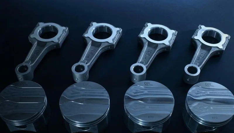 Compressor Pistons & Connecting Rods